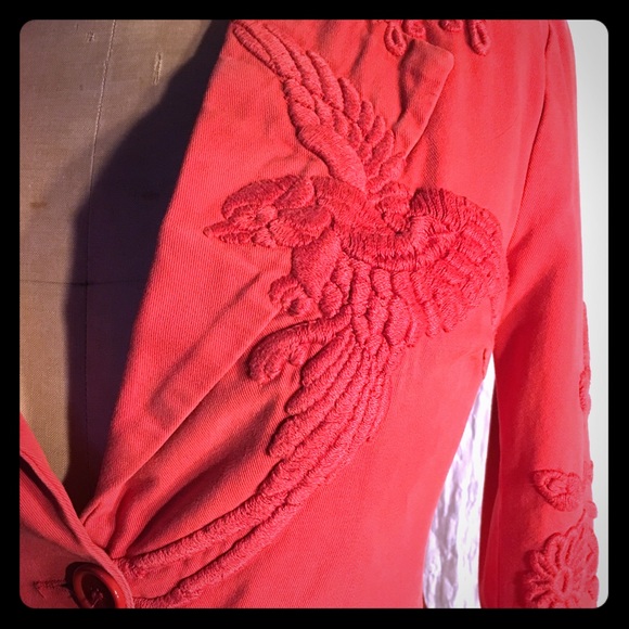 Stunning embroidered Nolita DeNimes blazer - Picture 1 of 6